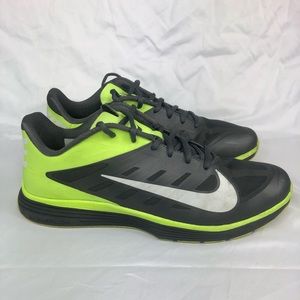 Nike Vapor TR Lunarlon Neon Athletic Shoes